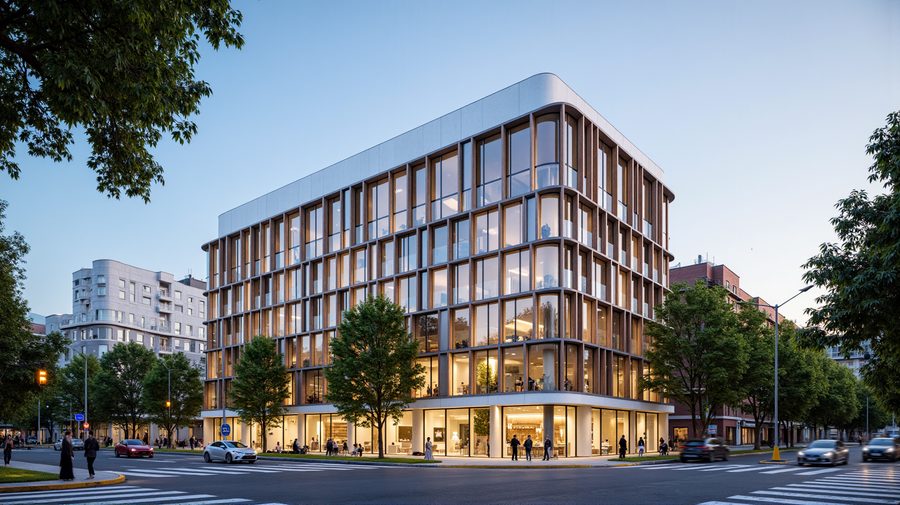 Partner plan — commercial building